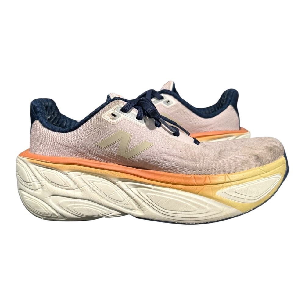 New Balance Fresh Foam X More v5 Women’s Running Sneakers Size 9 Pink Orange - Picture 8 of 9